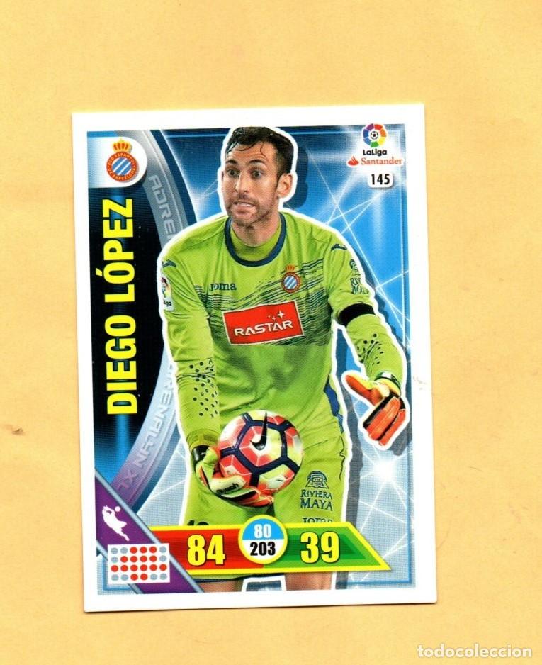 Fu&szlig;ball-Sticker: ADRENALYN XL 2016-2017 PANINI N&ordm; 145 DIEGO LOPEZ LIGA 16/17 ESPA&Ntilde;OL