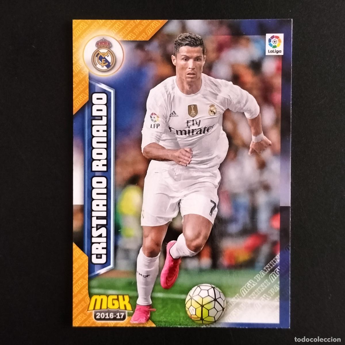 Cromos de F&uacute;tbol: MGK 344 CRISTIANO RONALDO REAL MADRID CROMOS ALBUM MEGACRACKS LIGA FUTBOL 2016 2017 16 17