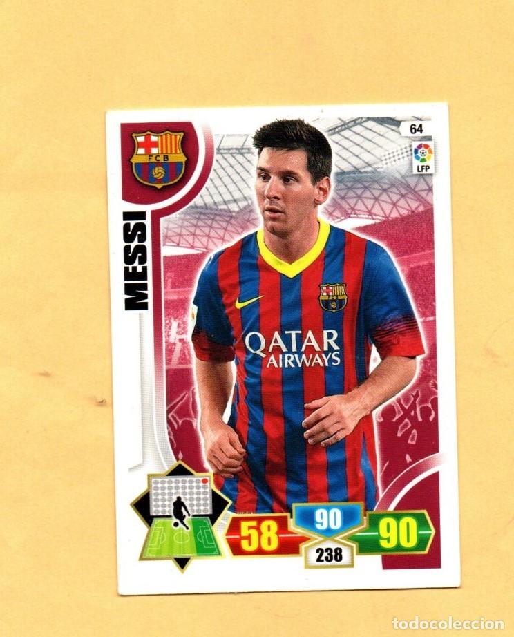 Cromos de Futebol: ADRENALYN XL 2013-2014 MESSI 64 LIGA 13/14 FC.BARCELONA