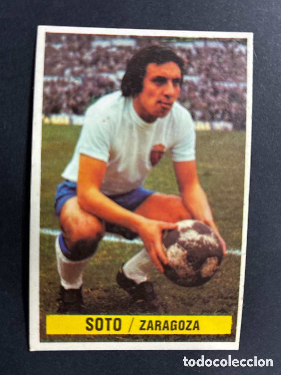 Cartes &agrave; collectionner de Football: CROMO FUTBOL SIN PEGAR SOTO ZARAGOZA 1974 - 1975 EDITORIAL ESTE