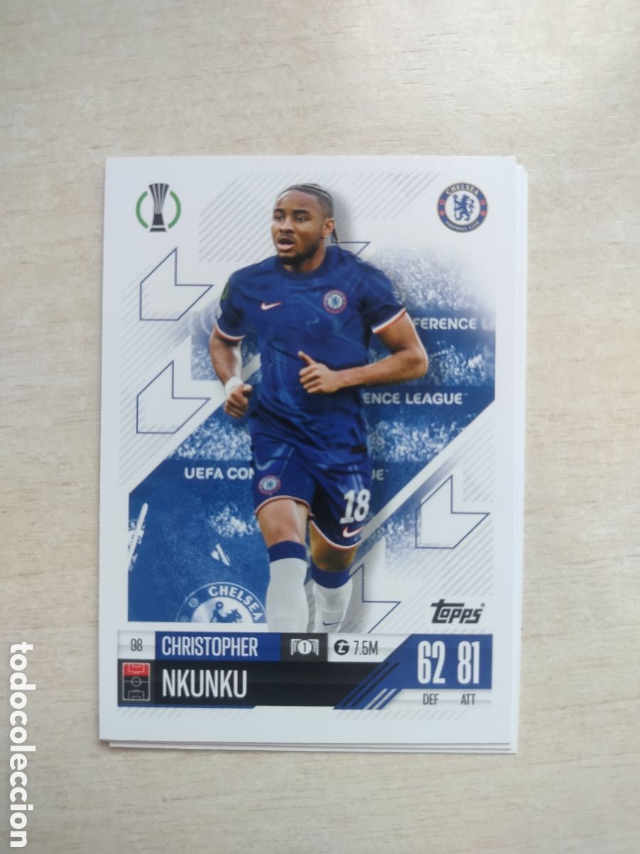 Figurine di Calcio: NKUNKU 98 MATCH ATTAX 2024 2025 24 25 TOPPS