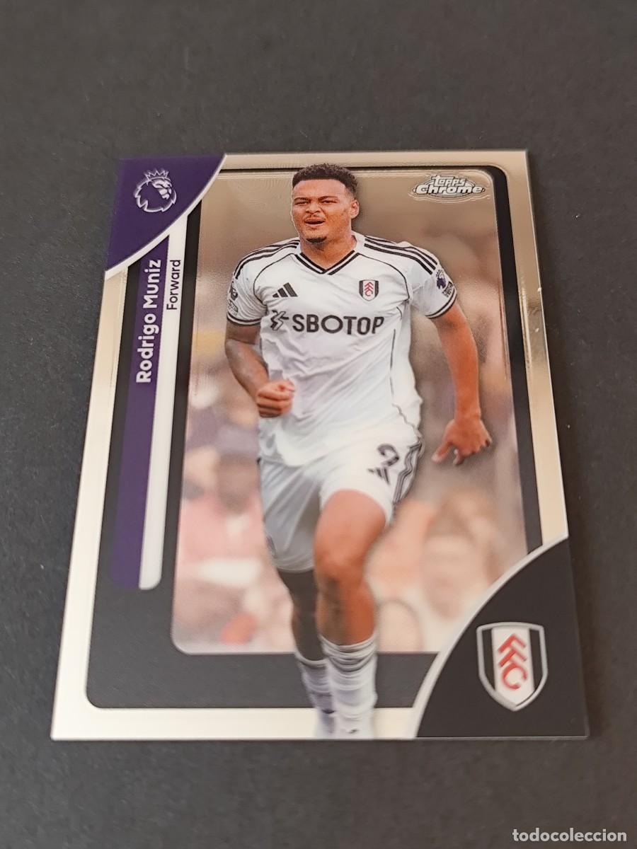 Fu&szlig;ball-Sticker: 95 RODRIGO MUNIZ FULHAM TOPPS CHROME PREMIER LEAGUE 2025/2026 25/26