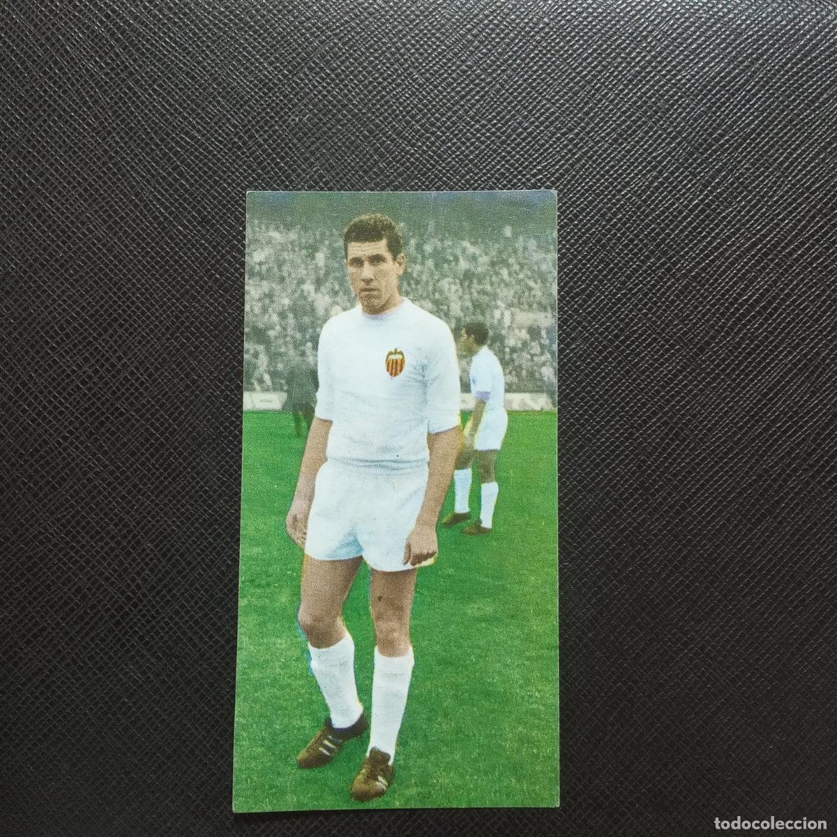 Cromos de F&uacute;tbol: 73 PAQUITO VALENCIA RUIZ ROMERO 1969 1970 CROMO LIGA FUTBOL 69 70 - SIN PEGAR - (X4)