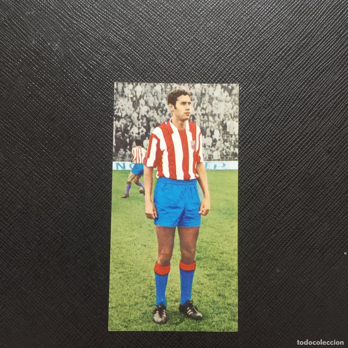 Fu&szlig;ball-Sticker: 90 EUSEBIO AT MADRID RUIZ ROMERO 1969 1970 CROMO LIGA FUTBOL 69 70 - SIN PEGAR - (X4)