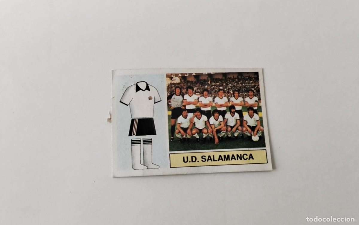 Cromos de f&uacute;tbol: U.D. SALAMANCA CROMO PLANTILLA COLECCION ESTE TEMP 82/83 DESPEGADO