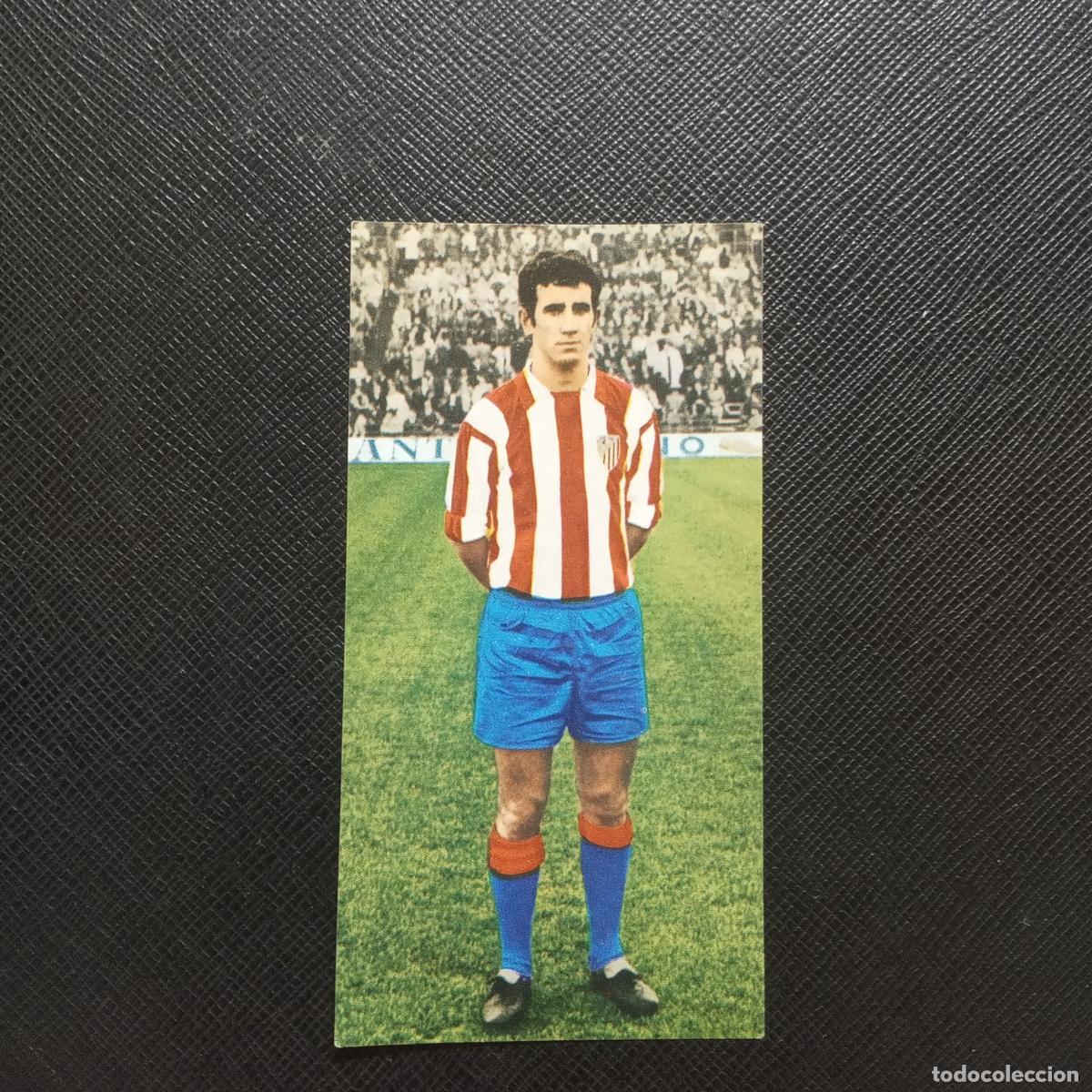 Cromos de F&uacute;tbol: 97 IRURETA AT MADRID RUIZ ROMERO 1969 1970 CROMO LIGA FUTBOL 69 70 - SIN PEGAR - (X4)