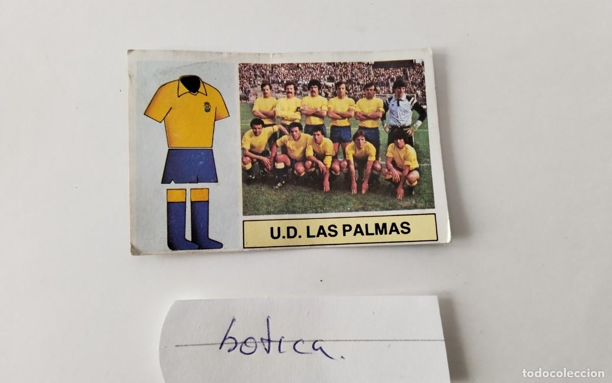 Cromos de f&uacute;tbol: U.D. LAS PALMAS CROMO PLANTILLA COLECCION ESTE TEMP 82/83 DESPEGADO