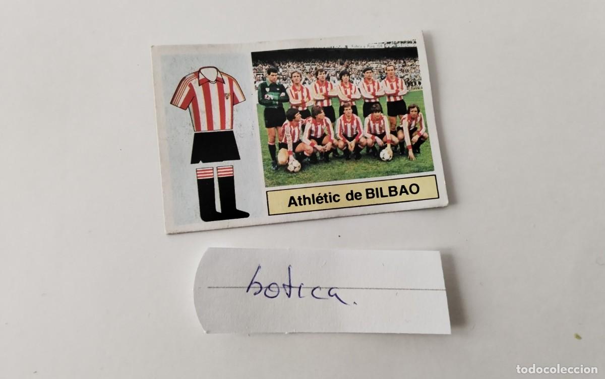 Cromos de f&uacute;tbol: ATHLETIC DE BILBAO CROMO PLANTILLA COLECCION ESTE TEMP 82/83 DESPEGADO