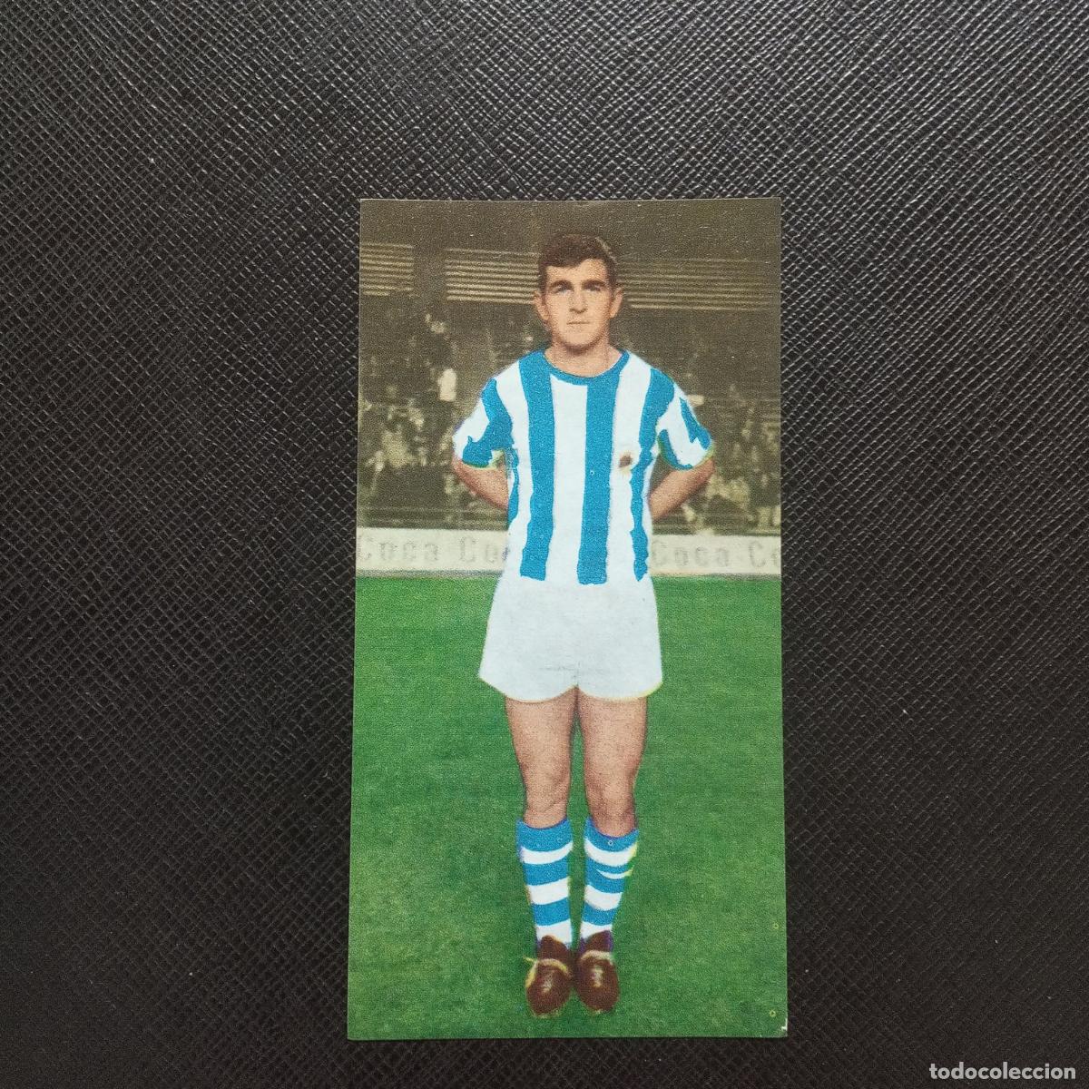 Cromos de F&uacute;tbol: 104 IGUARAN REAL SOCIEDAD RUIZ ROMERO 1969 1970 CROMO LIGA FUTBOL 69 70 - SIN PEGAR - (X4)