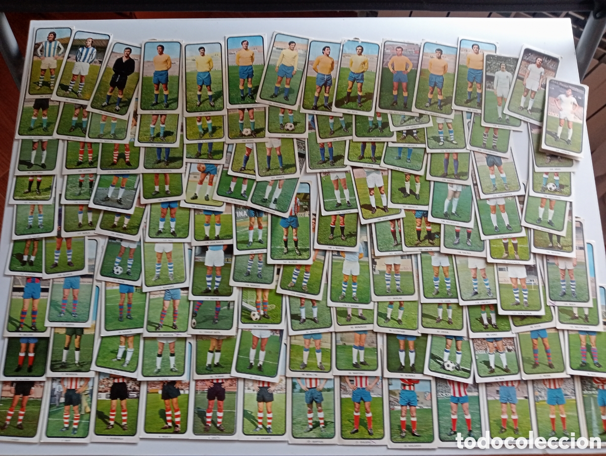 Cromos de F&uacute;tbol: Campeonatos nacionales de f&uacute;tbol liga 1973 1974. Lote 106 cromos. Ruiz Romero
