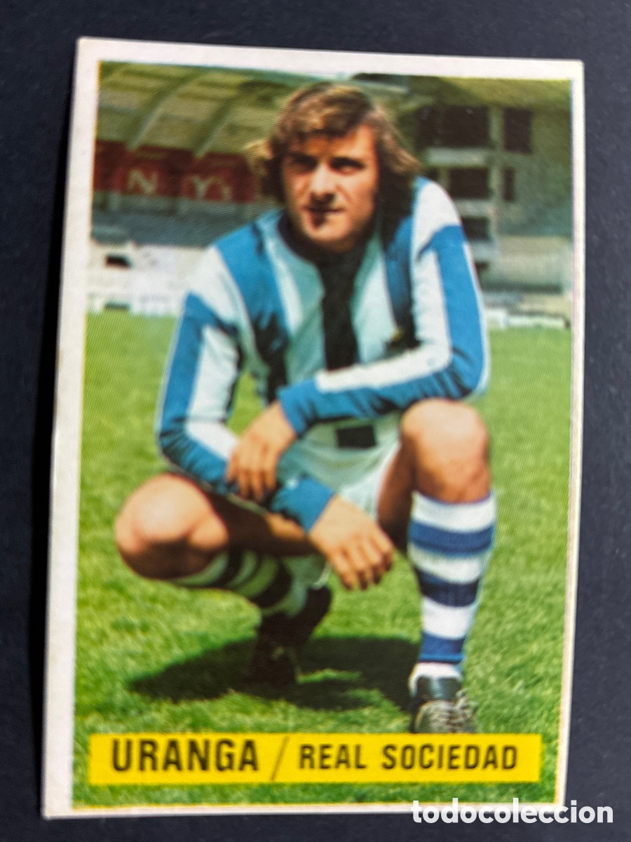 Cartes &agrave; collectionner de Football: CROMO FUTBOL SIN PEGAR URANGA R. SOCIEDAD 1974 - 1975 EDITORIAL ESTE