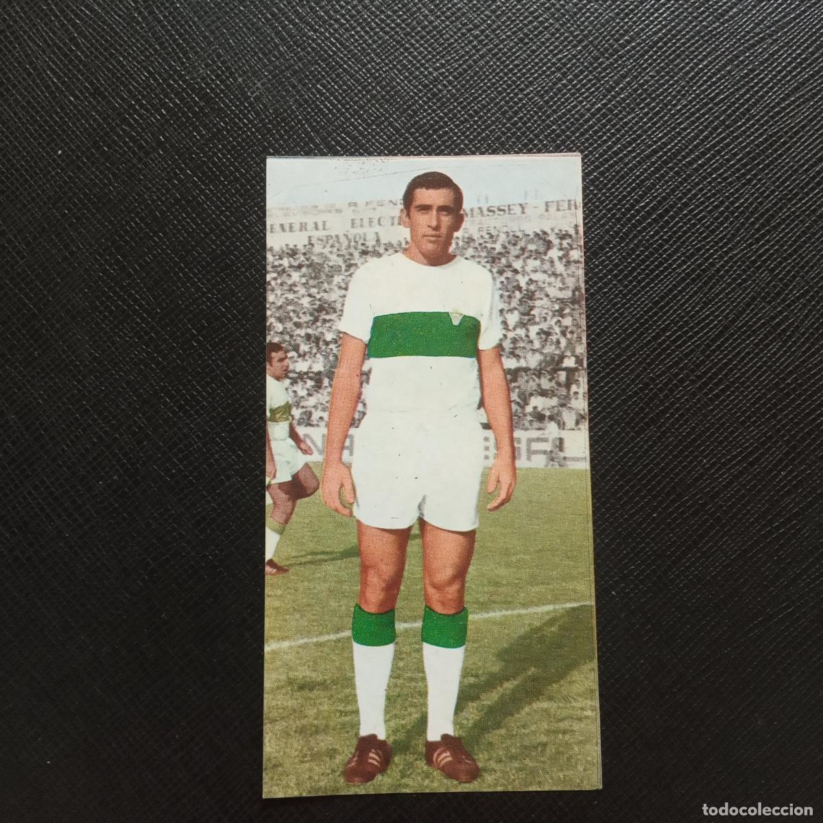 Cromos de F&uacute;tbol: 146 ASENSI ELCHE RUIZ ROMERO 1969 1970 CROMO LIGA FUTBOL 69 70 - SIN PEGAR - (X4)