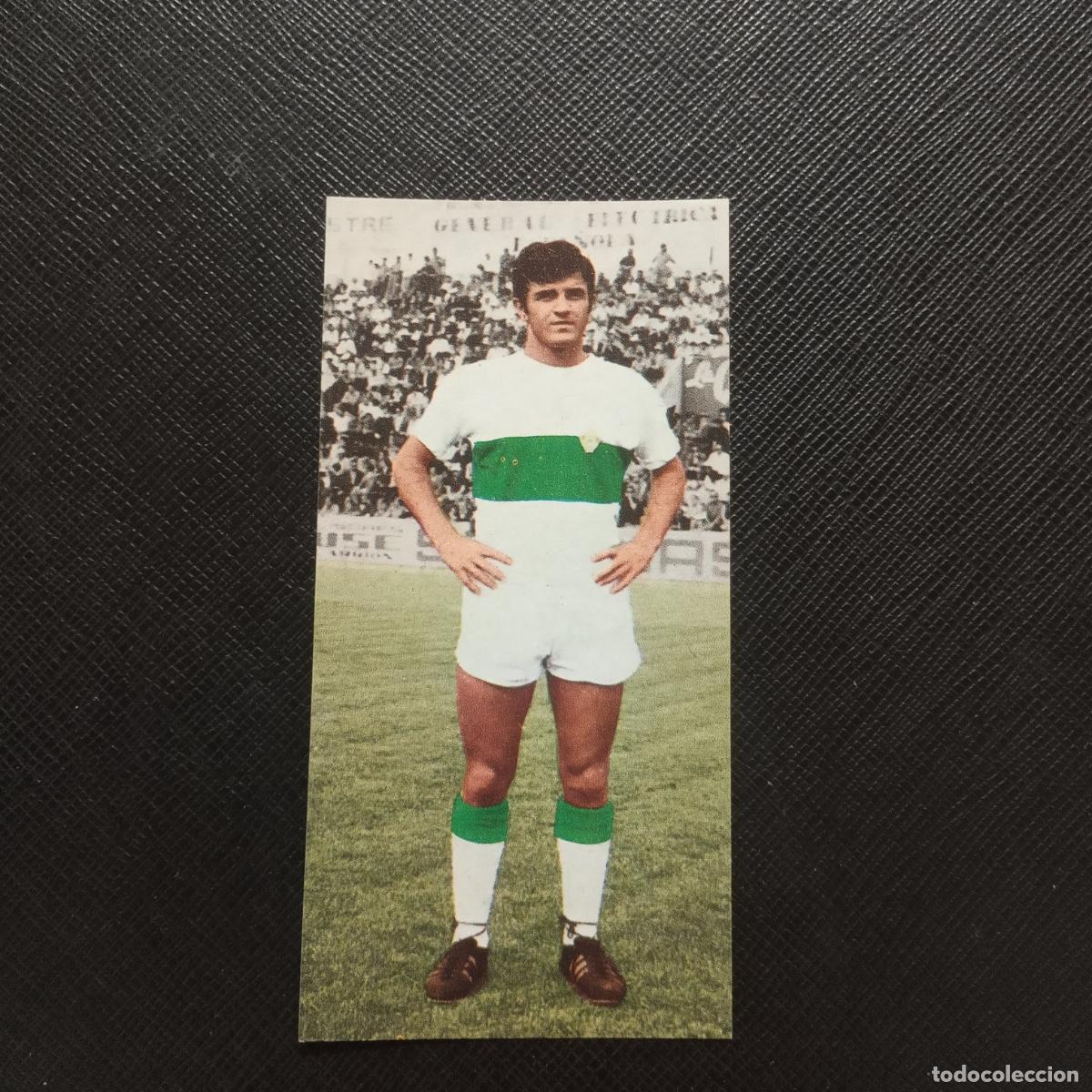 Cromos de F&uacute;tbol: 147 EMILIO ELCHE RUIZ ROMERO 1969 1970 CROMO LIGA FUTBOL 69 70 - SIN PEGAR - (X4)