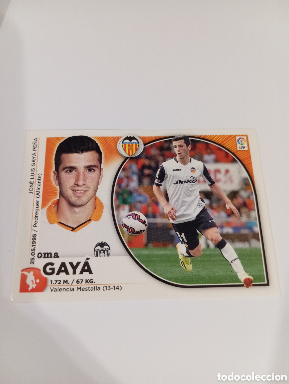 Figurine di Calcio: Gaya 8 BIS Valencia liga este 2014 2015 panini 14 15