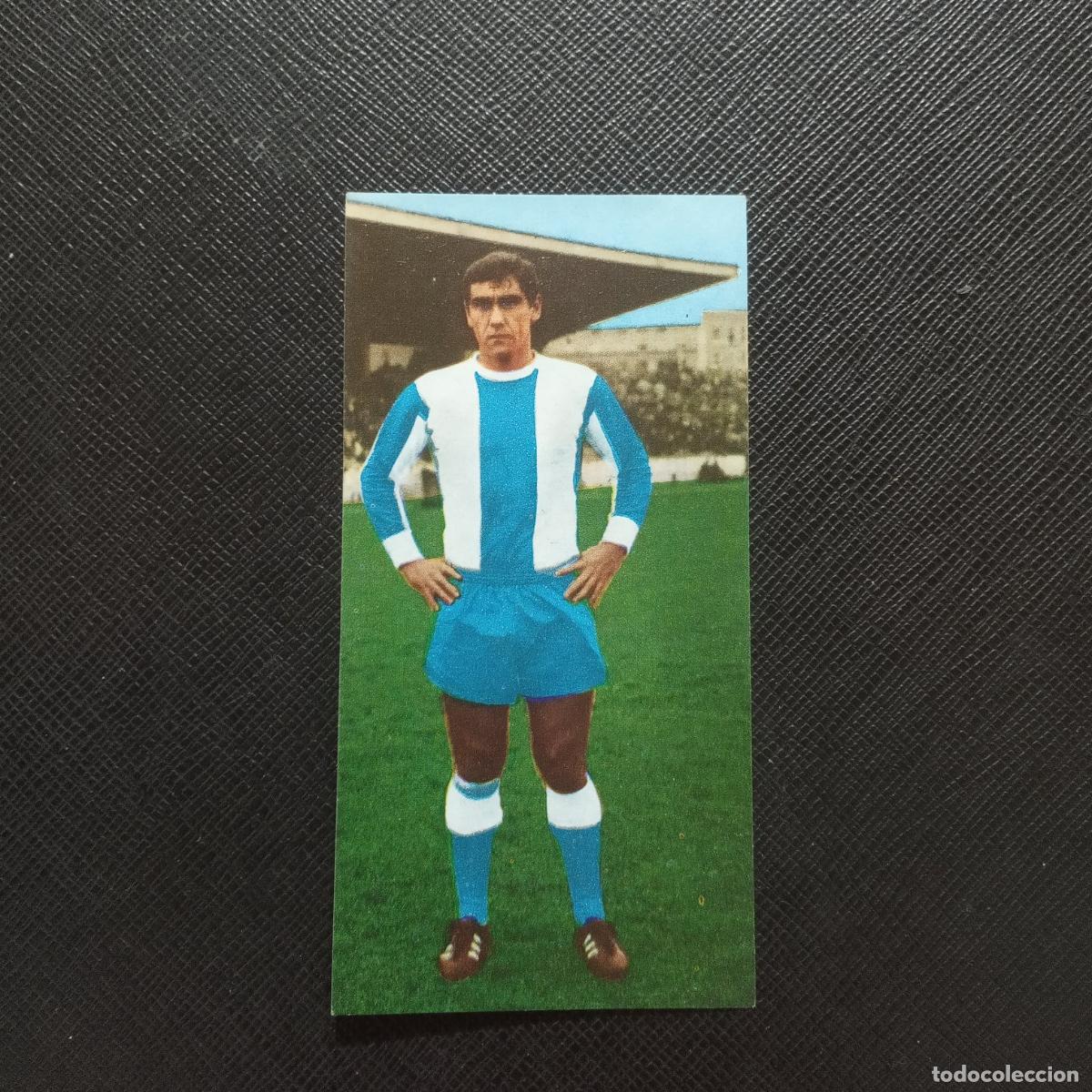 Cromos de F&uacute;tbol: 161 SERTUCHA DEPORTIVO CORU&Ntilde;A RUIZ ROMERO 1969 1970 CROMO LIGA FUTBOL 69 70 - SIN PEGAR - (X4)