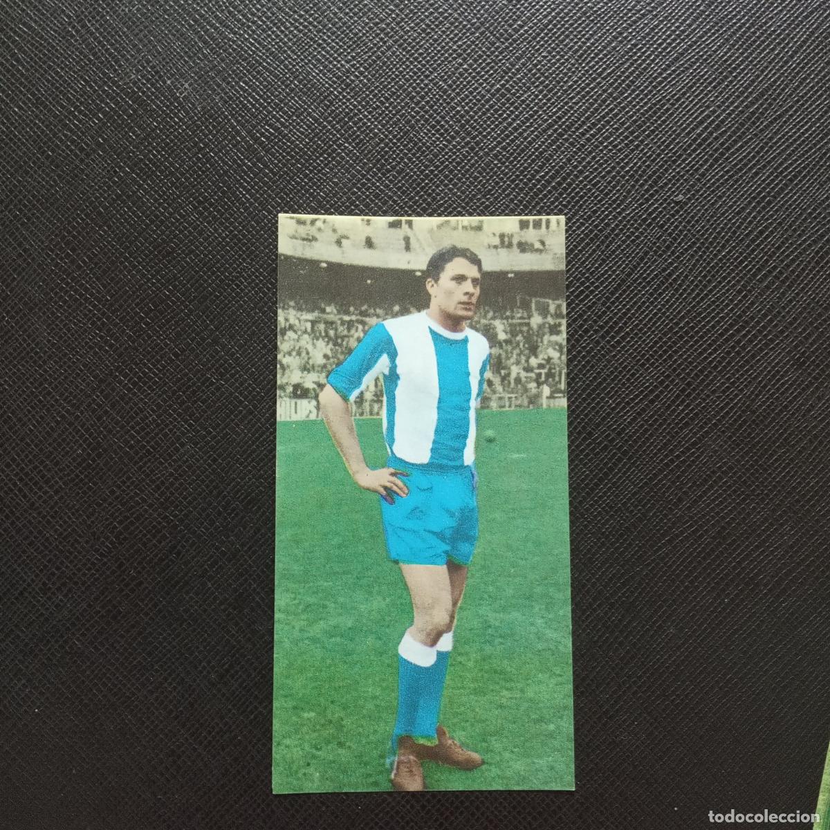 Cromos de F&uacute;tbol: 162 LOUREDA DEPORTIVO CORU&Ntilde;A RUIZ ROMERO 1969 1970 CROMO LIGA FUTBOL 69 70 - SIN PEGAR - (X4)