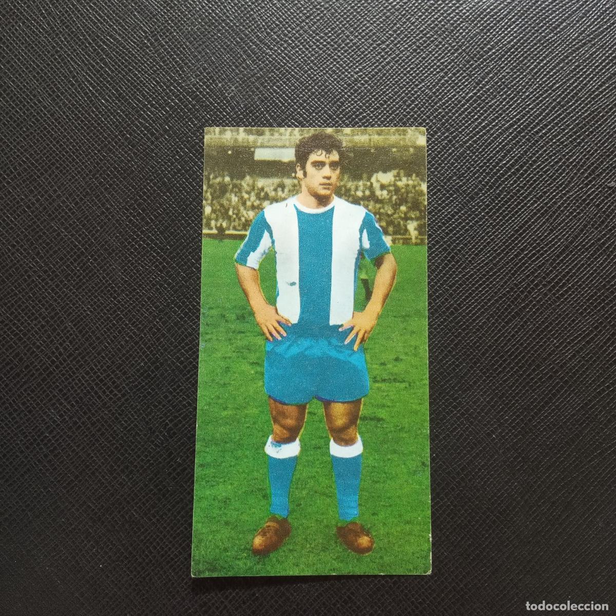 Cromos de F&uacute;tbol: 163 BECI DEPORTIVO CORU&Ntilde;A RUIZ ROMERO 1969 1970 CROMO LIGA FUTBOL 69 70 - SIN PEGAR - (X4)