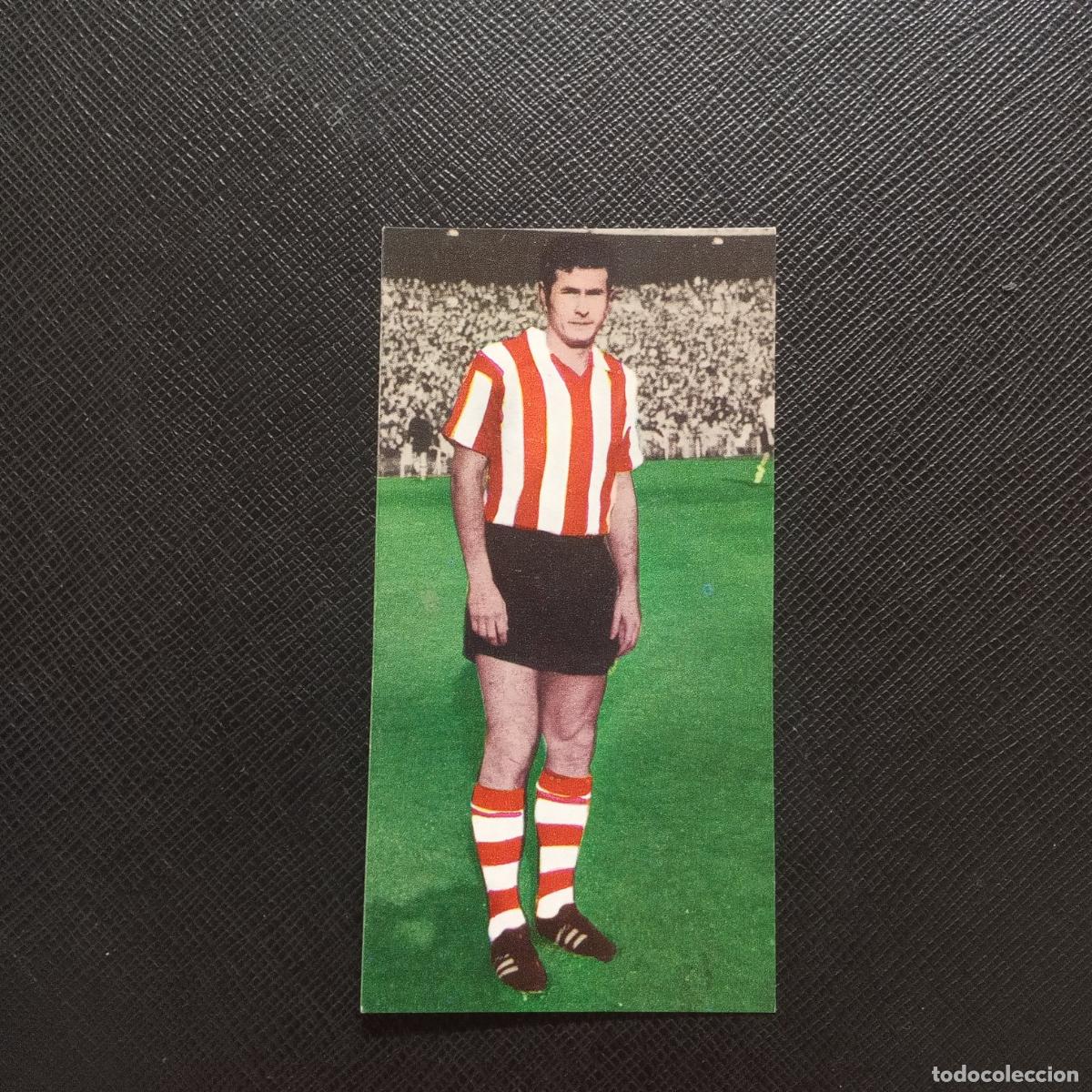 Cromos de F&uacute;tbol: 174 ZUGAZAGA BILBAO RUIZ ROMERO 1969 1970 CROMO LIGA FUTBOL 69 70 - SIN PEGAR - (X4)