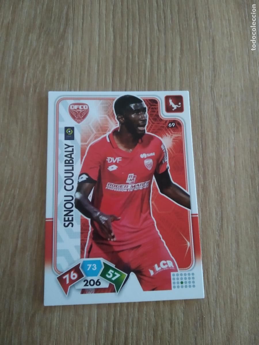 Figurine di Calcio: 69 SENOU COULIBALY DIJON CROMO FUTBOL PANINI LIGUE 1 FOOT 20-21 ADRENALYN FRANCIA 2020-2021