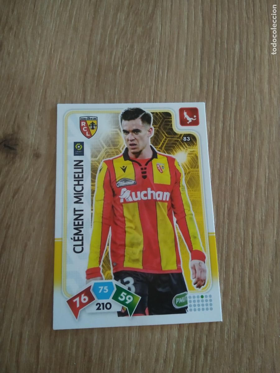 Fu&szlig;ball-Sticker: 83 CLEMENT MICHELIN LENS CROMO FUTBOL PANINI LIGUE 1 FOOT 20-21 ADRENALYN FRANCIA 2020-2021