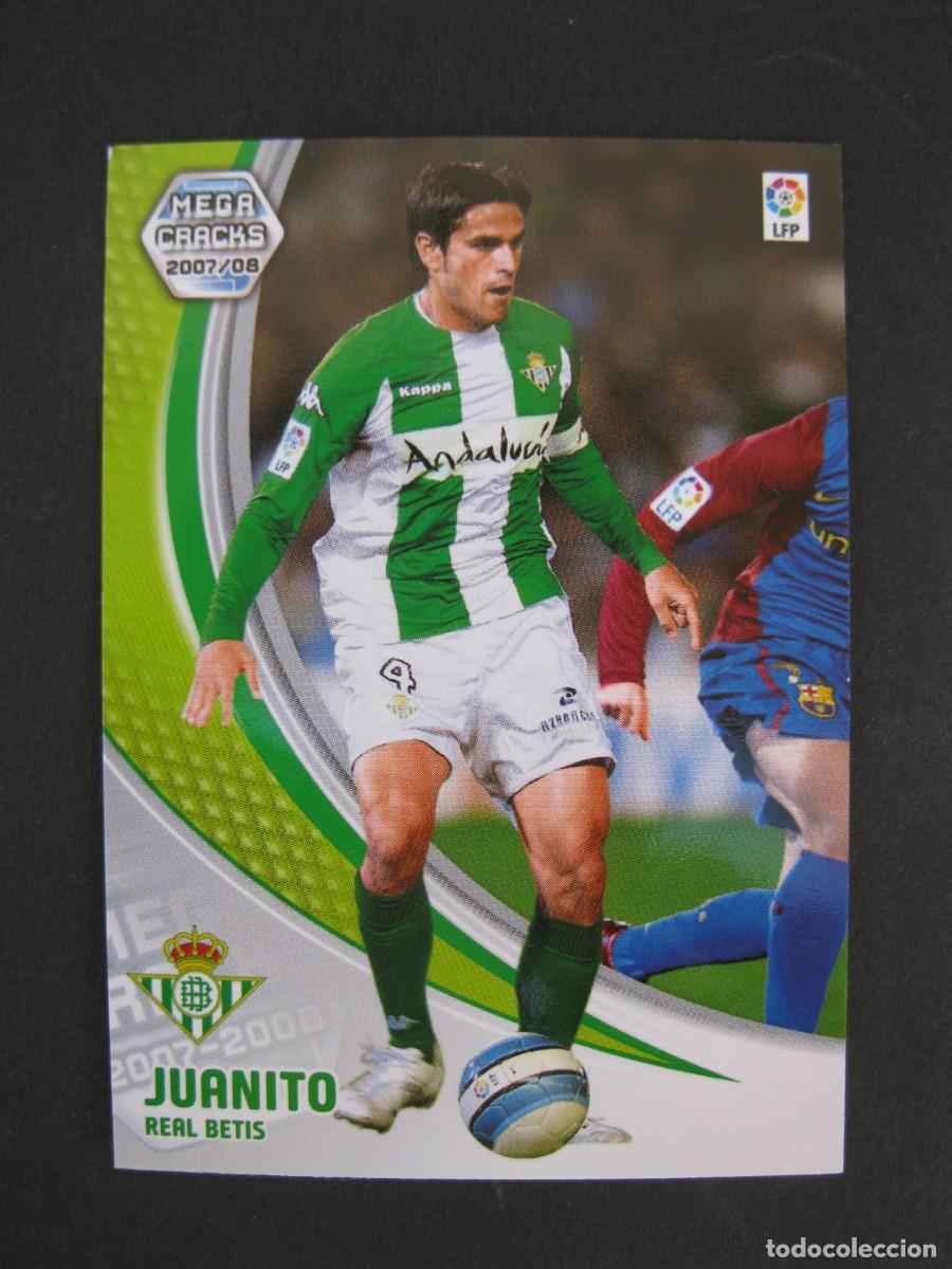 Cromos de f&uacute;tbol: JUANITO (REAL BETIS) - N&ordm; 77 - MEGACRACKS 2007-2008 - PANINI - 07-08.