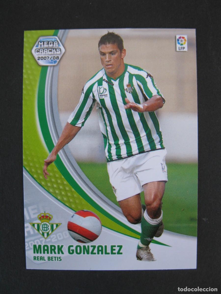Fu&szlig;ball-Sticker: MARK GONZALEZ (REAL BETIS) - N&ordm; 83 - MEGACRACKS 2007-2008 - PANINI - 07-08.