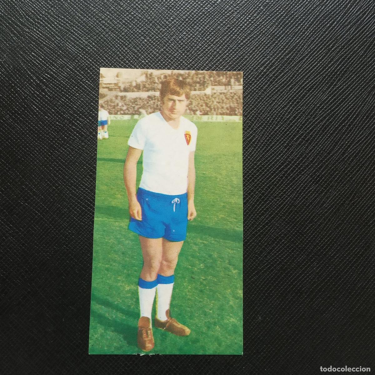 Cromos de F&uacute;tbol: 218 MOYA ZARAGOZA RUIZ ROMERO 1969 1970 CROMO LIGA FUTBOL 69 70 - SIN PEGAR - (X4)