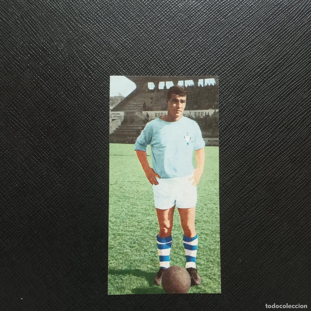 Fu&szlig;ball-Sticker: 228 LITO CELTA RUIZ ROMERO 1969 1970 CROMO LIGA FUTBOL 69 70 - SIN PEGAR - (X4)
