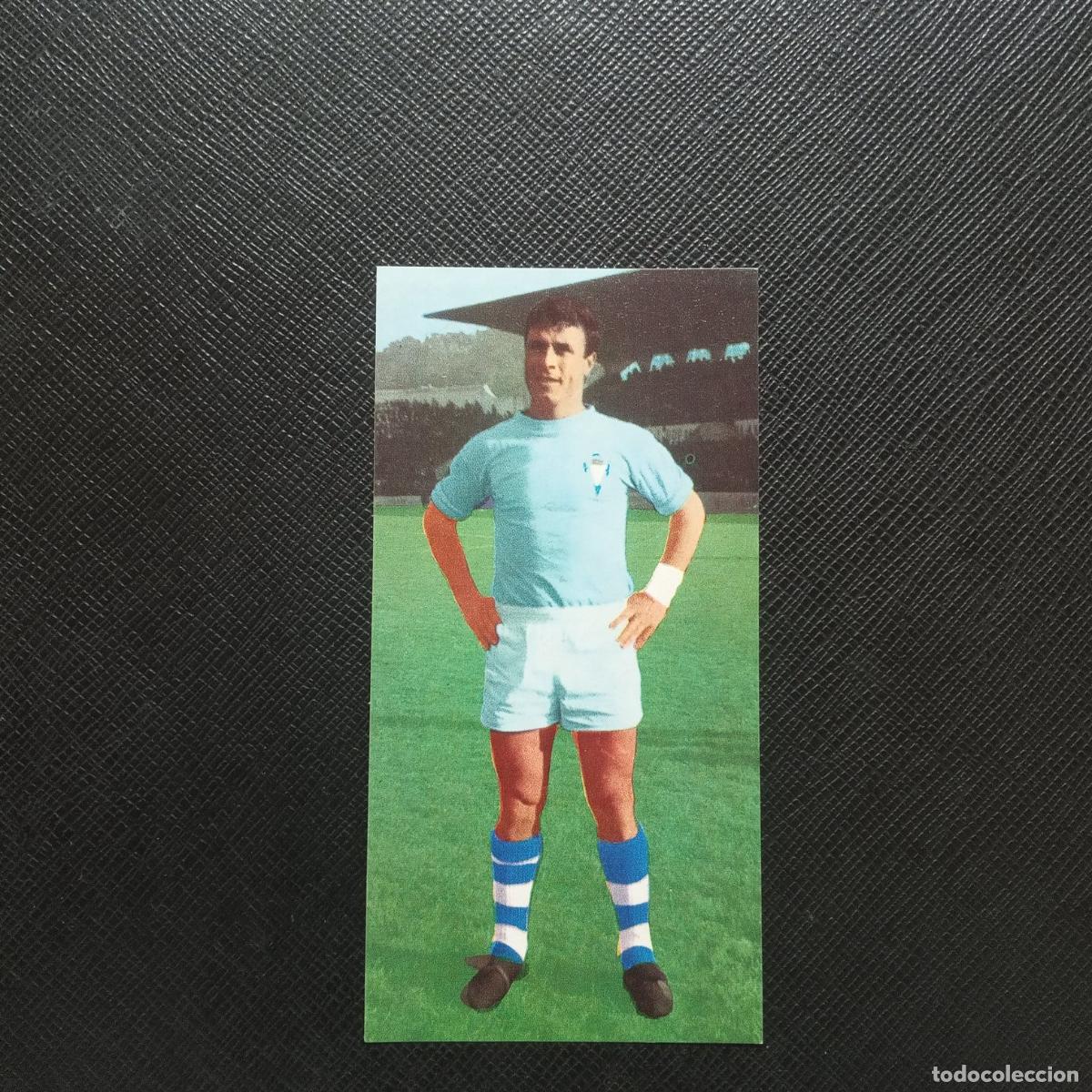 Cromos de F&uacute;tbol: 230 ABEL CELTA RUIZ ROMERO 1969 1970 CROMO LIGA FUTBOL 69 70 - SIN PEGAR - (X4)