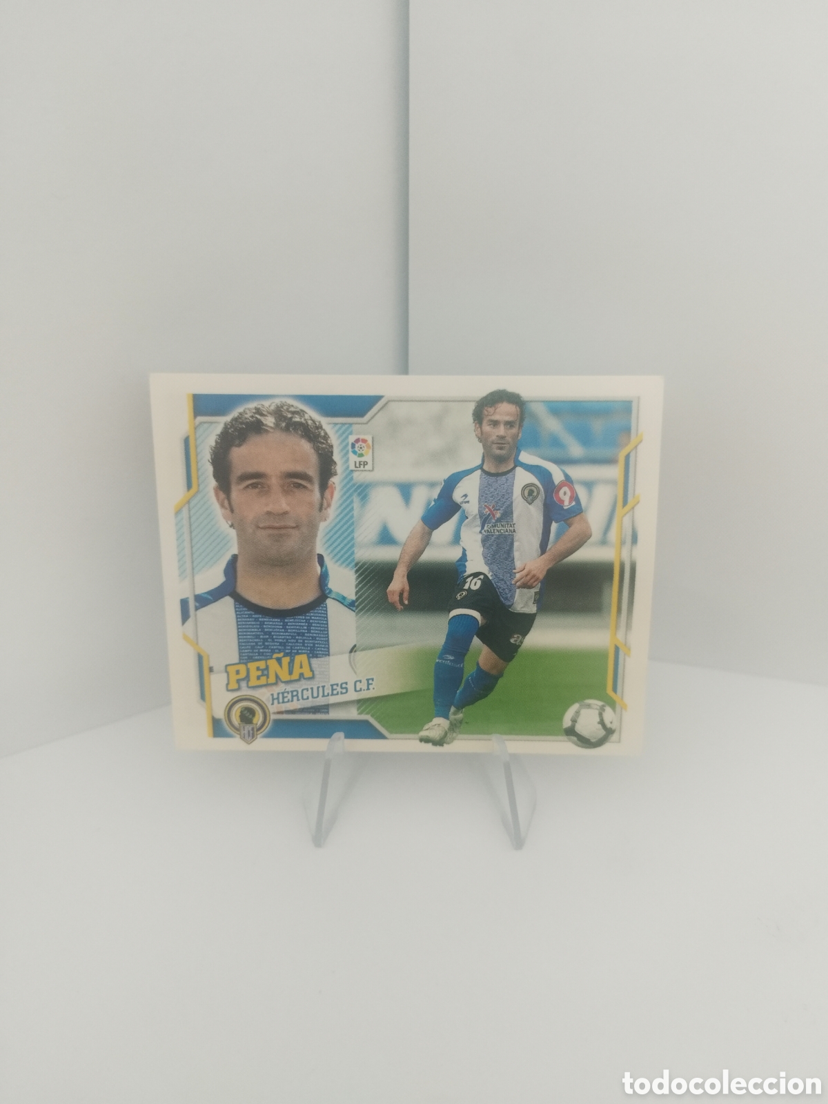 Cromos de f&uacute;tbol: Pe&ntilde;a H&eacute;rcules Este 2010 2011 - Foto 1