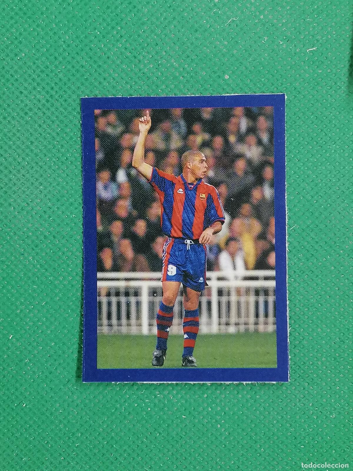 Figurine di Calcio: 132 RONALDO NAZARIO COPA ESPA&Ntilde;A 1997 COMEBACK KINGS ⚽ TOPPS BARCELONA STICKERS 2025 2026 25 26 ⚽