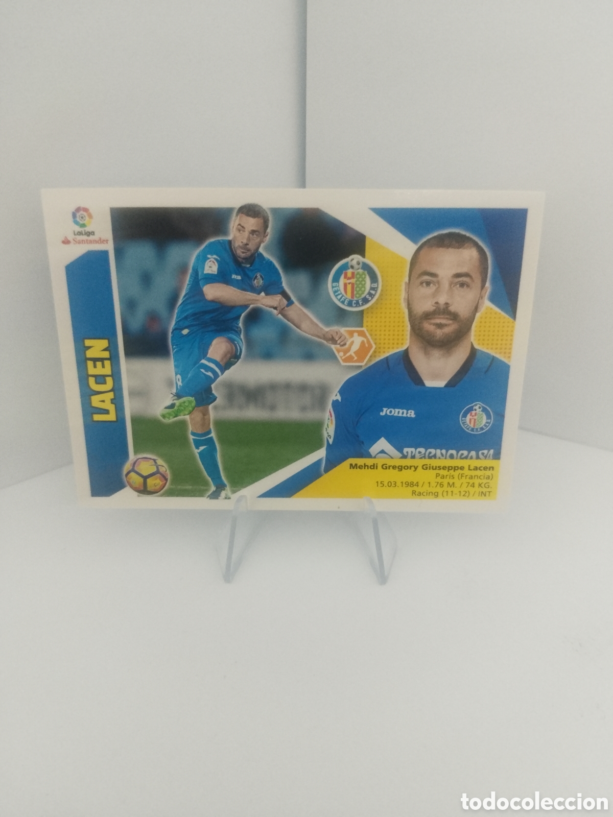 Cromos de Futebol: Lacen Getafe Liga Este 2017 2018