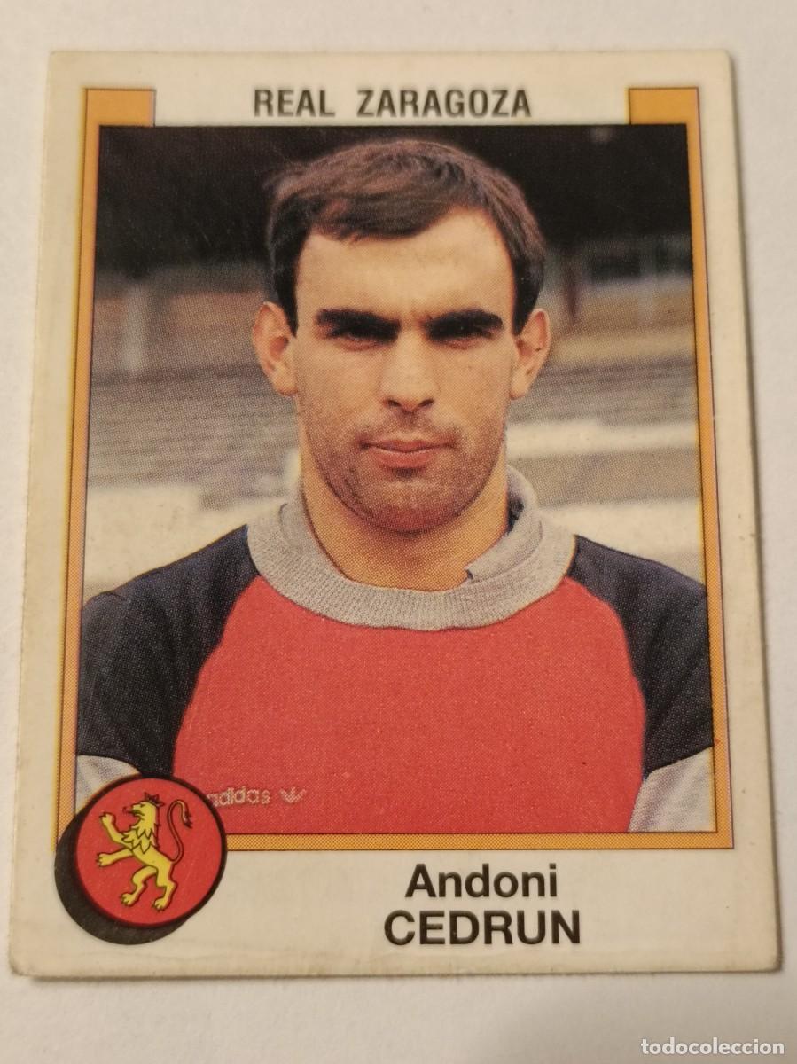 Cromos de F&uacute;tbol: #388 CEDRUN REAL ZARAGOZA FUTBOL 88 PANINI