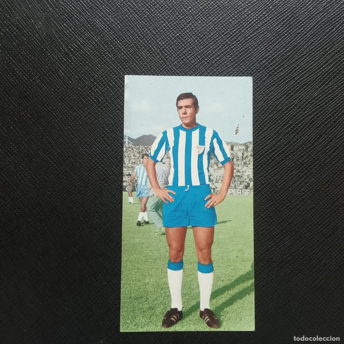 Cromos de F&uacute;tbol: 286 JORGE MALAGA RUIZ ROMERO 1969 1970 CROMO LIGA FUTBOL 69 70 - SIN PEGAR - (X4)
