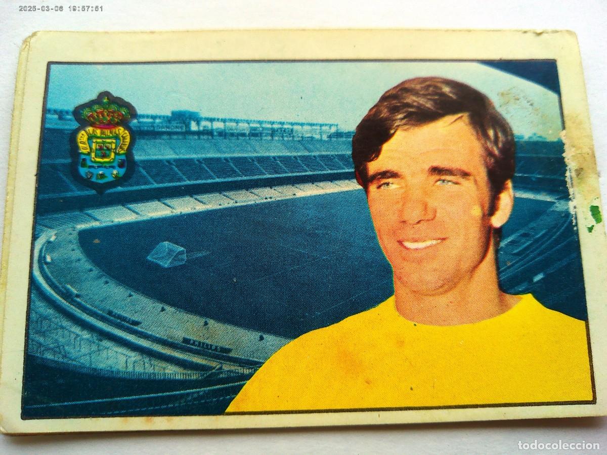 Figurine di Calcio: CROMO DE FUTBOL CAMPEONATO DE LIGA 1974 - 75 : &uml; TONONO &uml; , U.D. LAS PALMAS . DE EDITORIAL FHER