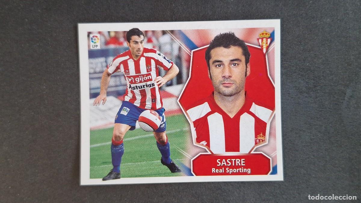 Cromos de F&uacute;tbol: L3 SASTRE SPORTING DE GIJON LIGA ESTE 2008 2009 08 09 NUNCA PEGADO SIN PEGAR
