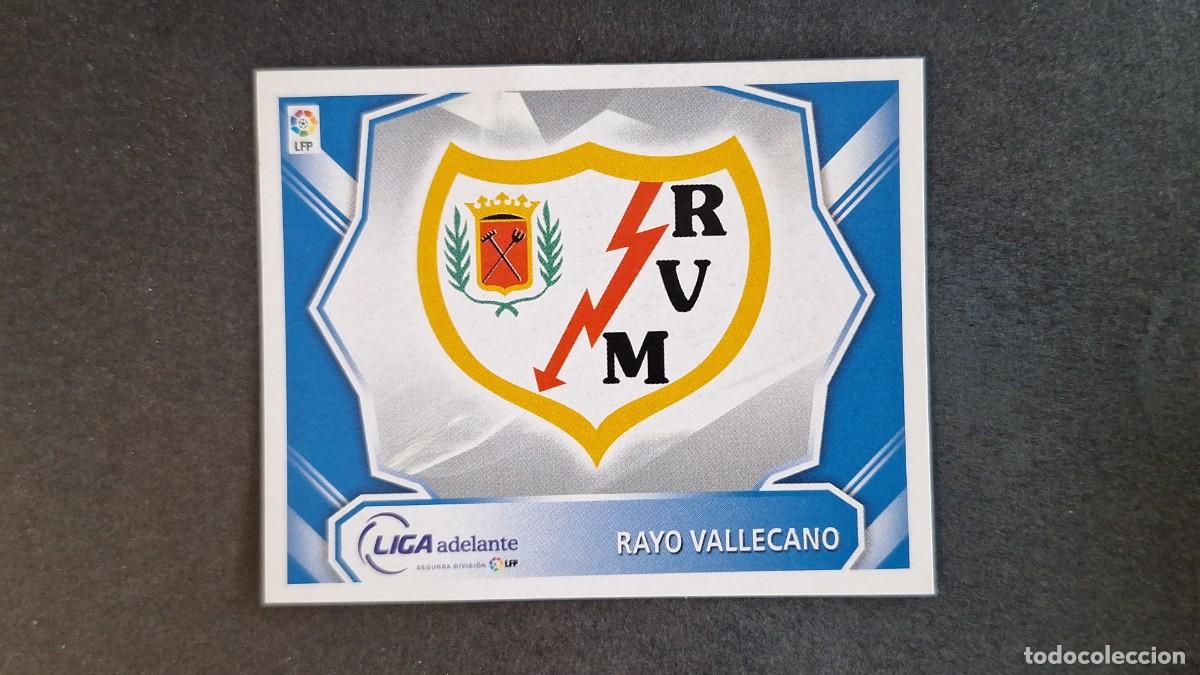 Cromos de F&uacute;tbol: L3 ESCUDO RAYO VALLECANO SEGUNDA DIVISION LIGA ESTE 2008 2009 08 09 NUNCA PEGADO SIN PEGAR