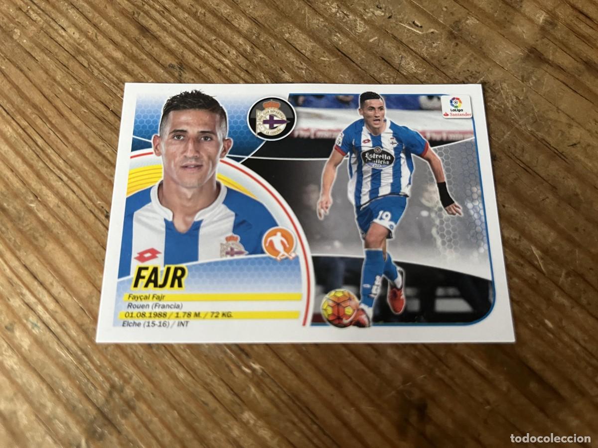 Figurine di Calcio: CROMO SIN PEGAR NUNCA PEGADO ALBUM LIGA ESTE 16 17 2016 2017 DEPORTIVO CORU&Ntilde;A # 12 FAJR