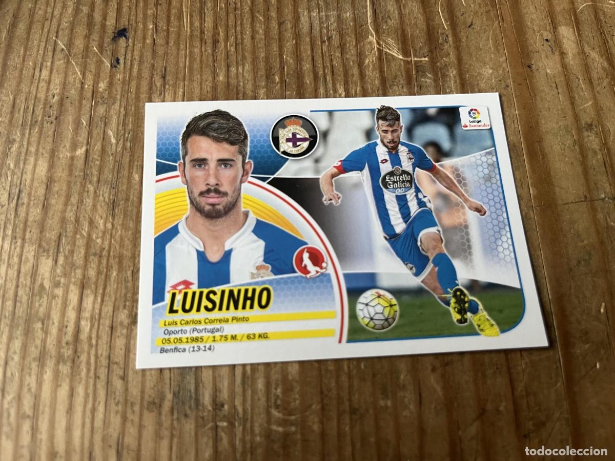 Football Stickers: CROMO SIN PEGAR NUNCA PEGADO ALBUM LIGA ESTE 16 17 2016 2017 COLOCA # 7 BIS LUISINHO ALAVES