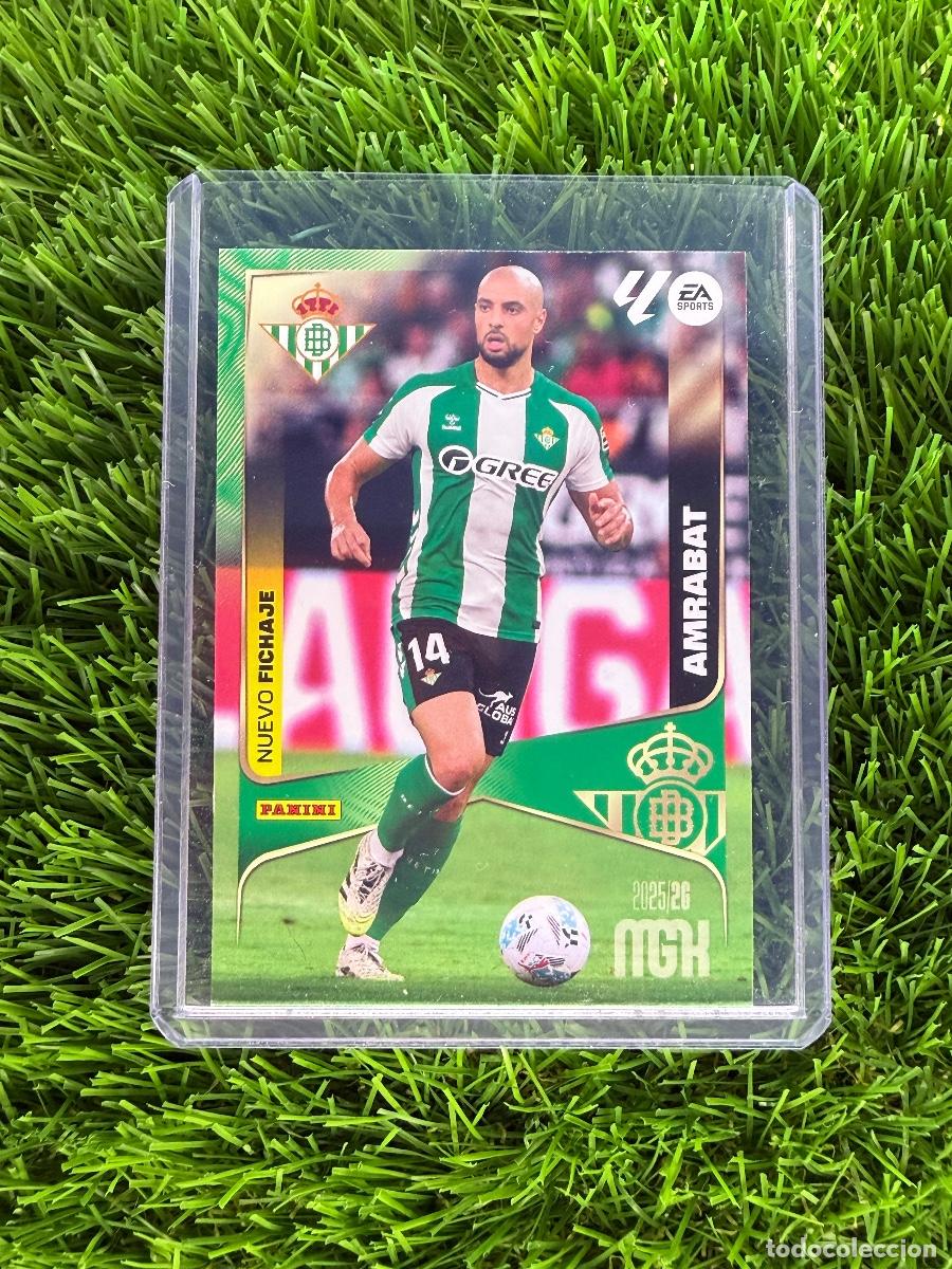 Cromos de f&uacute;tbol: N&ordm; 503 Amrabat Nuevo Fichaje Real Betis Megacracks 25 26