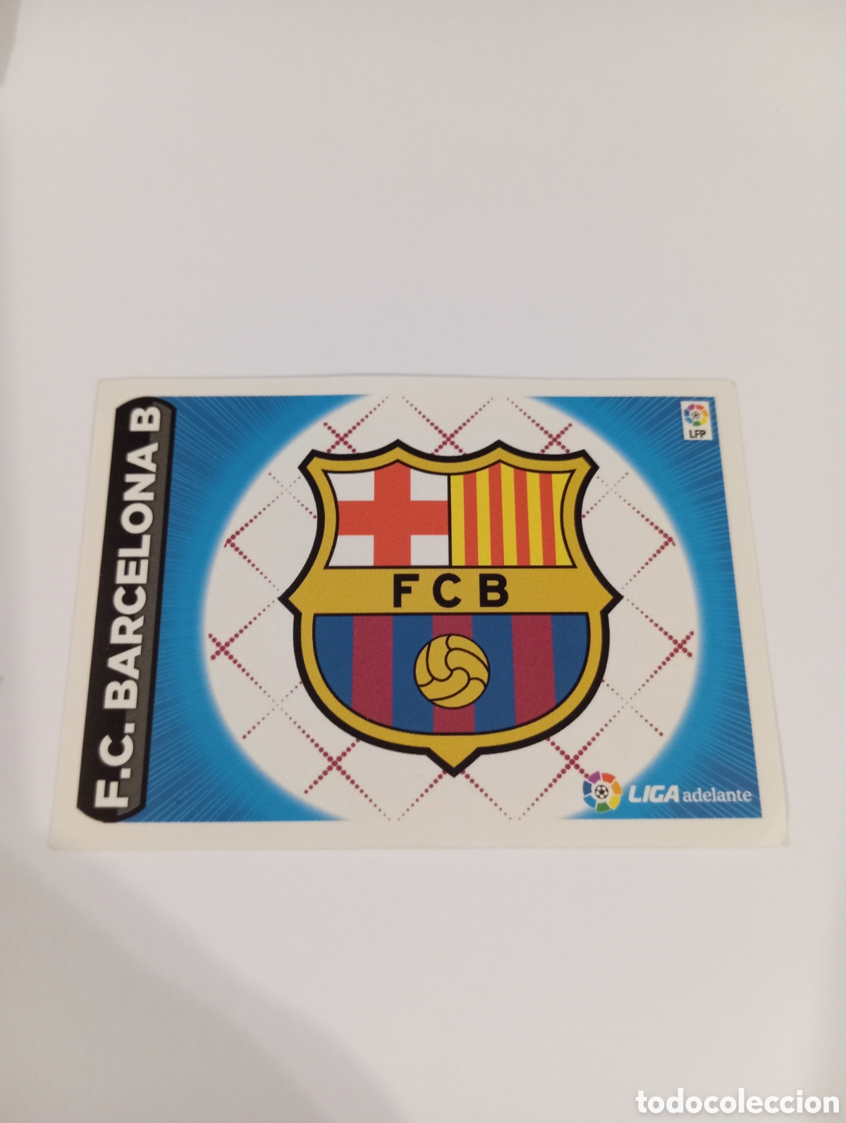 Fu&szlig;ball-Sticker: Escudo Liga Adelante 4 Barcelona B ESTE 2014 2015 panini 14 15