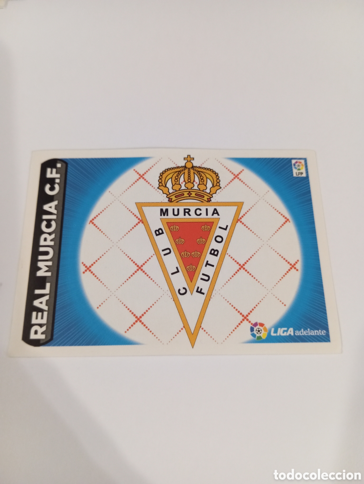 Cromos de Futebol: Escudo Liga Adelante 12 Murcia ESTE 2014 2015 panini 14 15