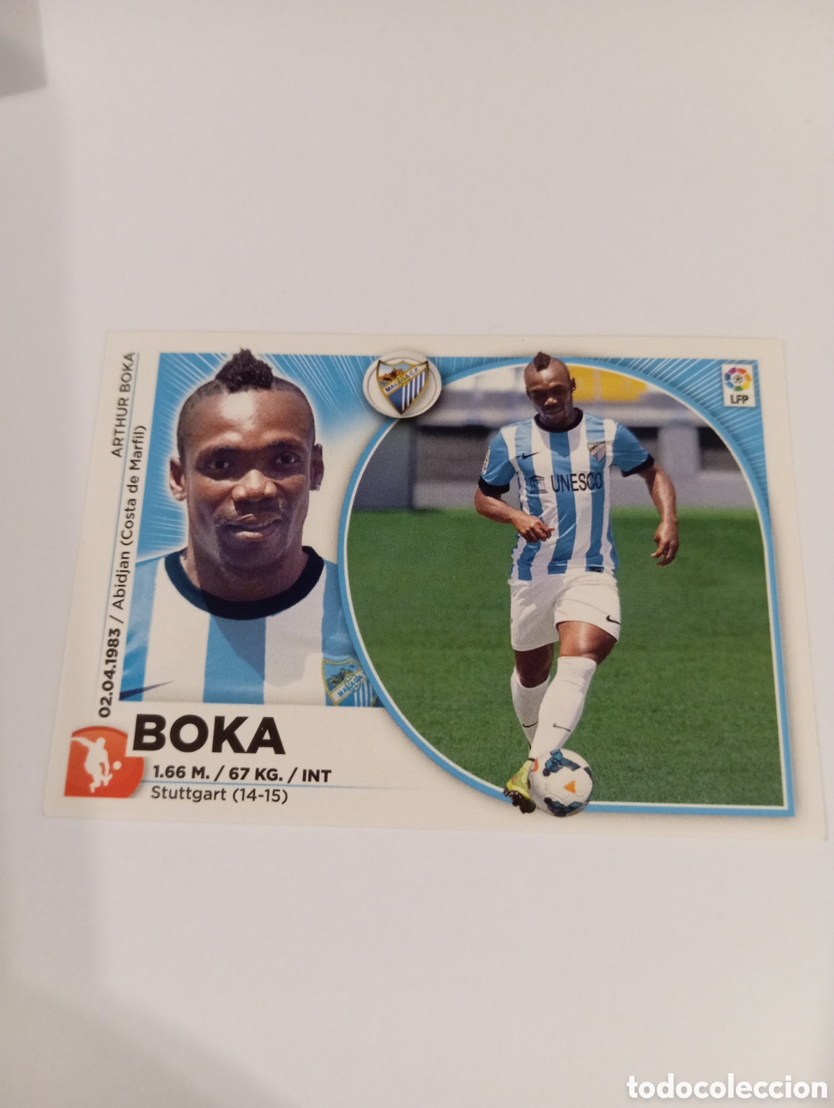 Fu&szlig;ball-Sticker: Fichaje 10 Boka ESTE 2014 2015 panini 14 15