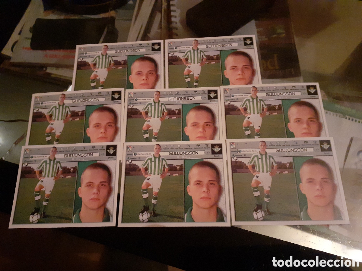 Cromos de f&uacute;tbol: Este 01 02 Gudjonsson - Foto 1