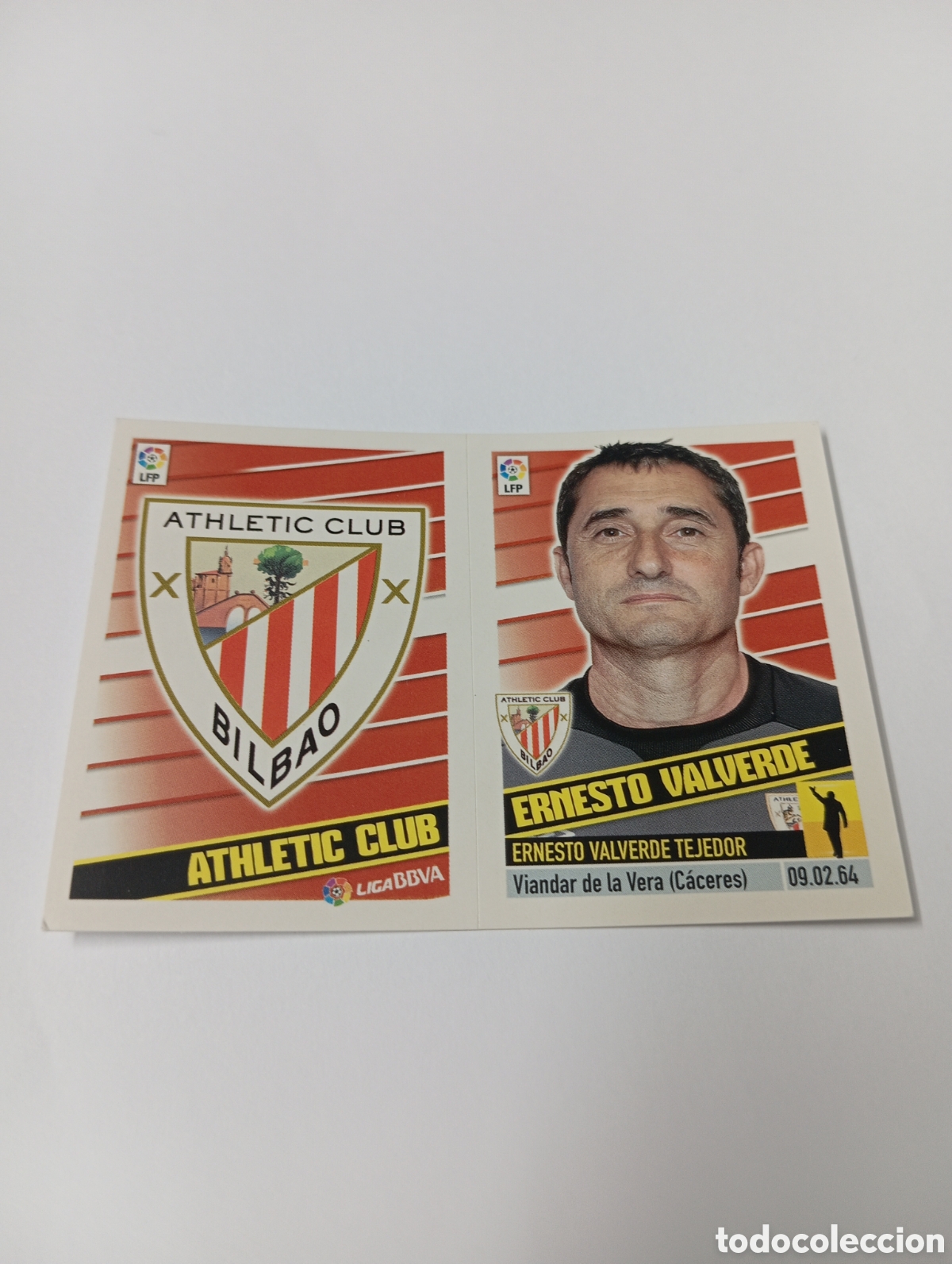 Figurine di Calcio: Escudo / Entrenador 2 Athletic Club LIGA ESTE 2013 2014 PANINI 13 14