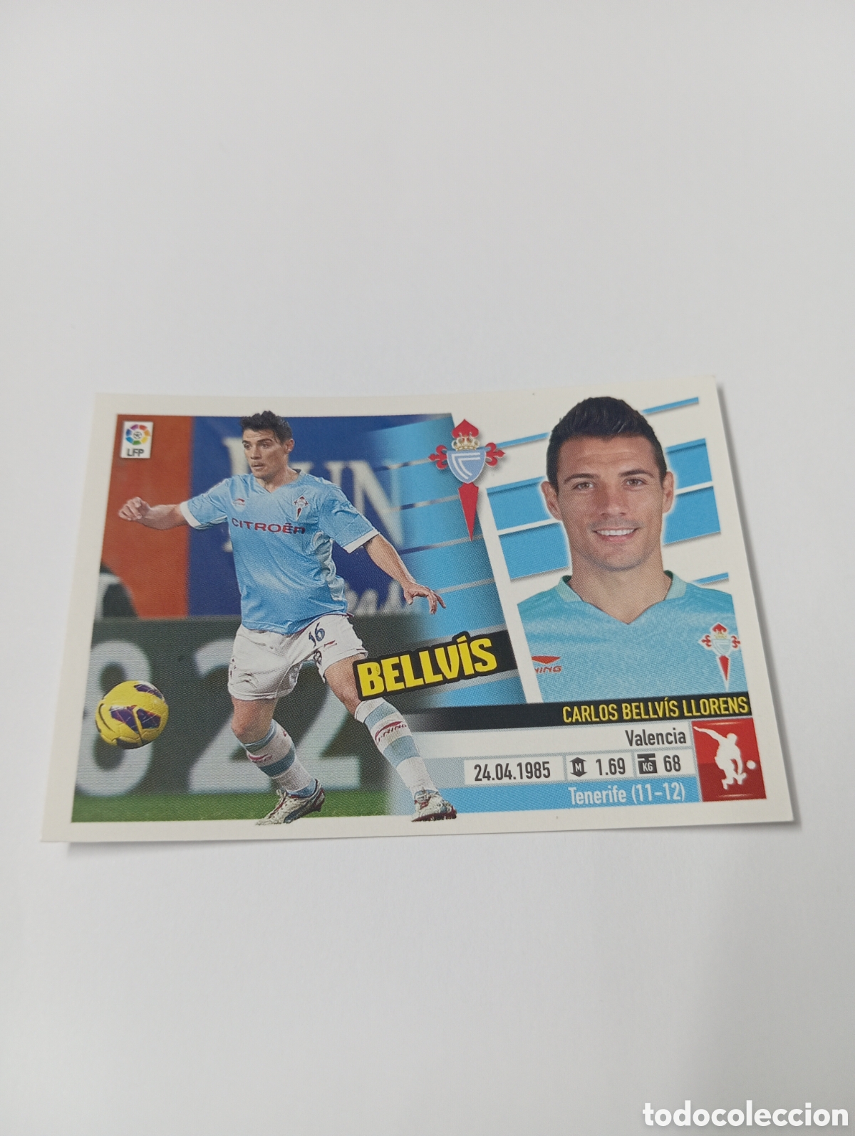 Figurine di Calcio: Bellvis 7 B Celta LIGA ESTE 2013 2014 PANINI 13 14