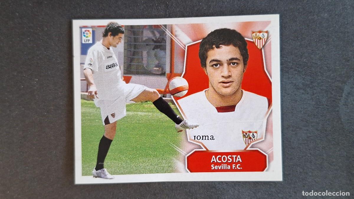 Cromos de Futebol: L3 ACOSTA SEVILLA F. C. FICHAJE 3 LIGA ESTE 2008 2009 08 09 NUNCA PEGADO SIN PEGAR