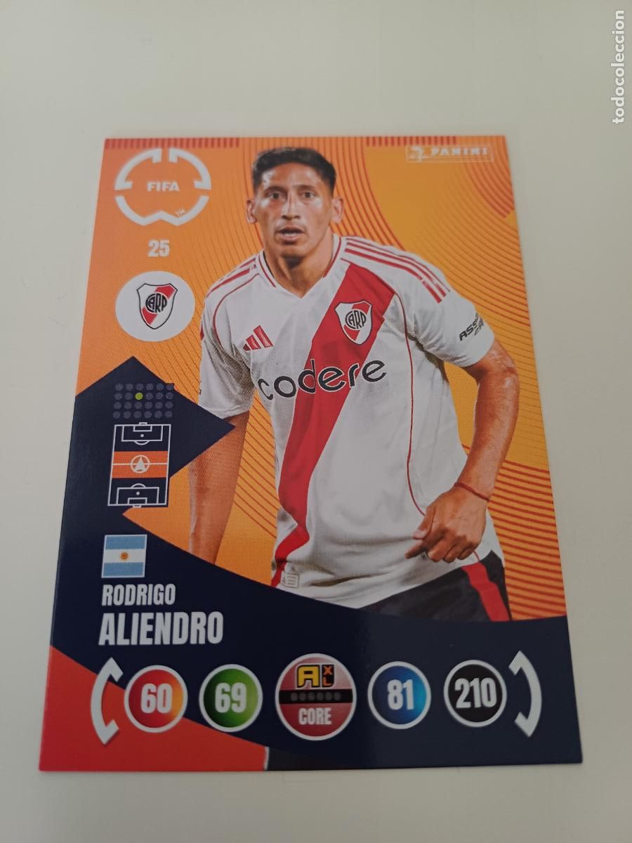 Fu&szlig;ball-Sticker: 025 - Rodrigo Aliendro - CA River Plate