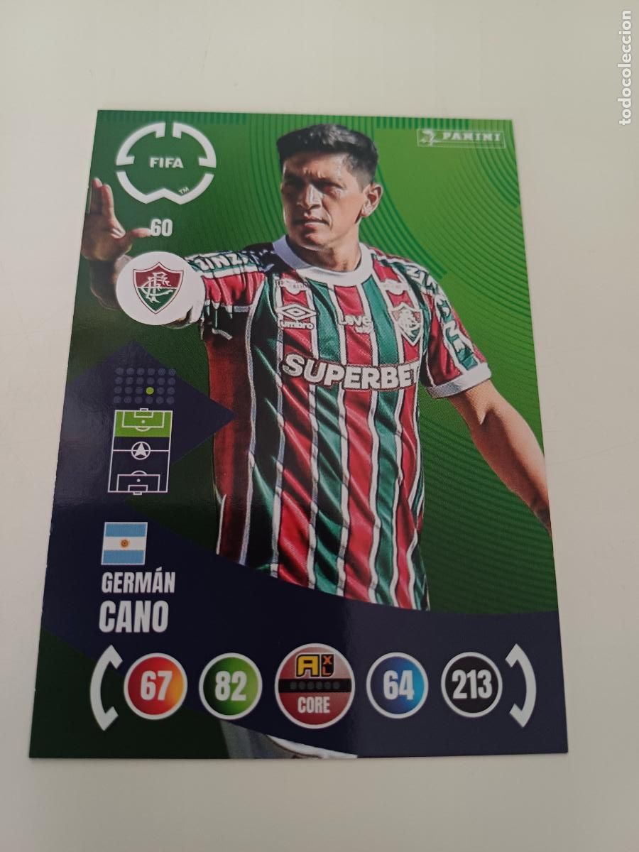 Cromos de f&uacute;tbol: 060 - Germ&aacute;n Cano - Fluminense FC - Foto 1