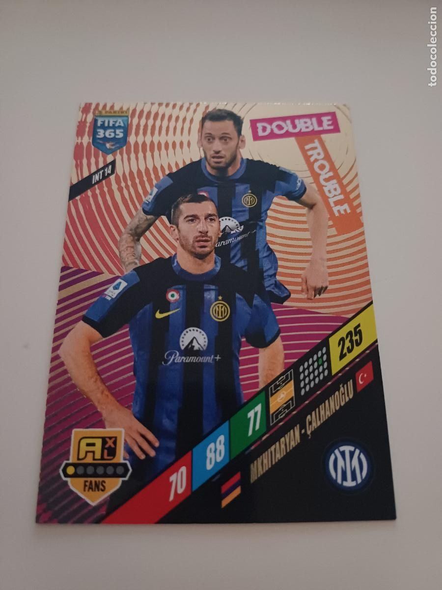 Figurine di Calcio: 275 - Mkhitaryan - &Ccedil;alhanoğlu - FC Internazionale Milano